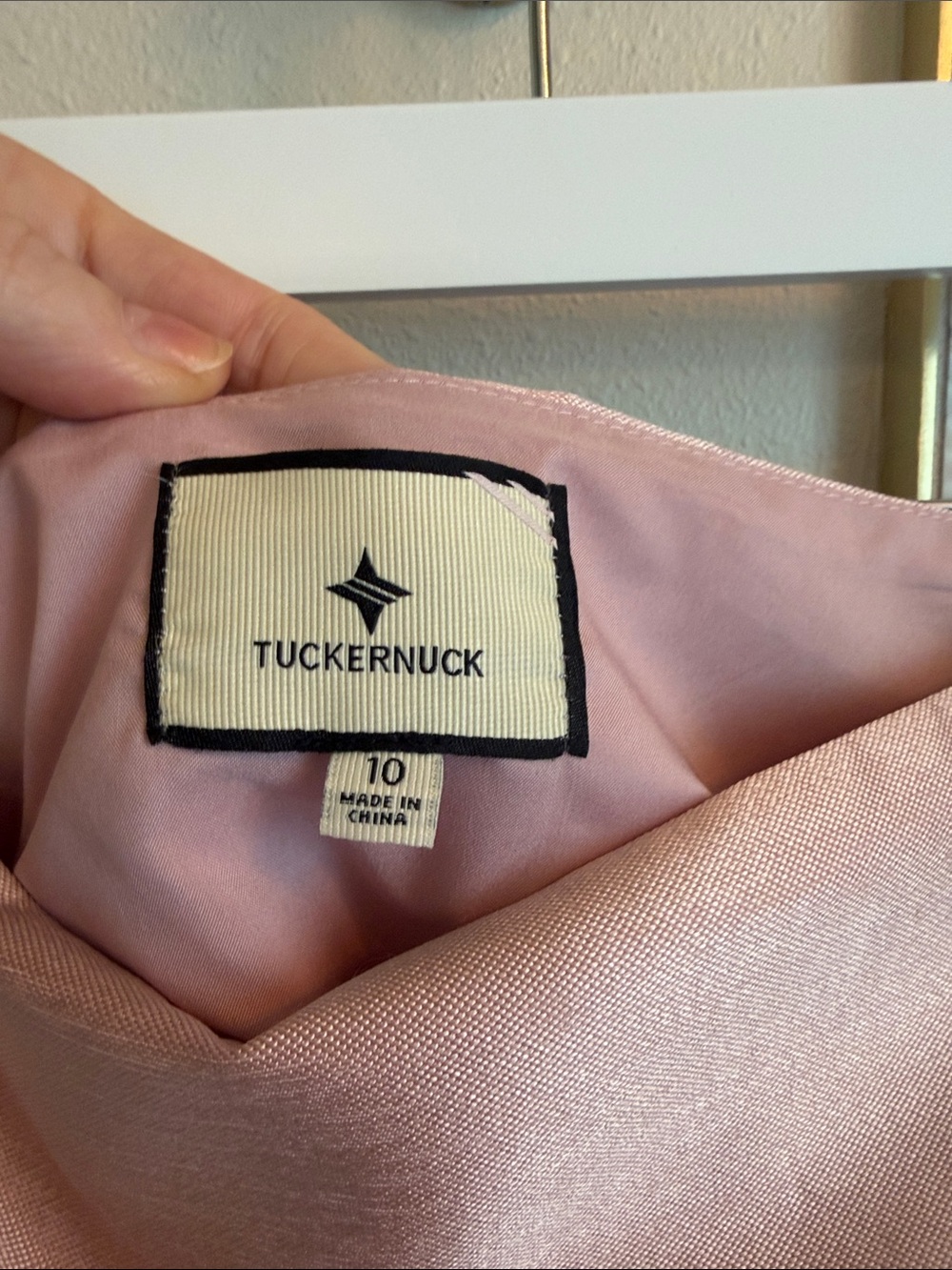 Tuckernuck Pale Pink Short Sleeve Top & Matching Skirt Set - Picture 8 of 8